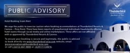 Thunderbird Resorts Poro Point logo